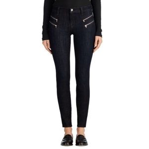 🎉2X HP🎉 J Brand Carina Zip Skinny Moto Jeans